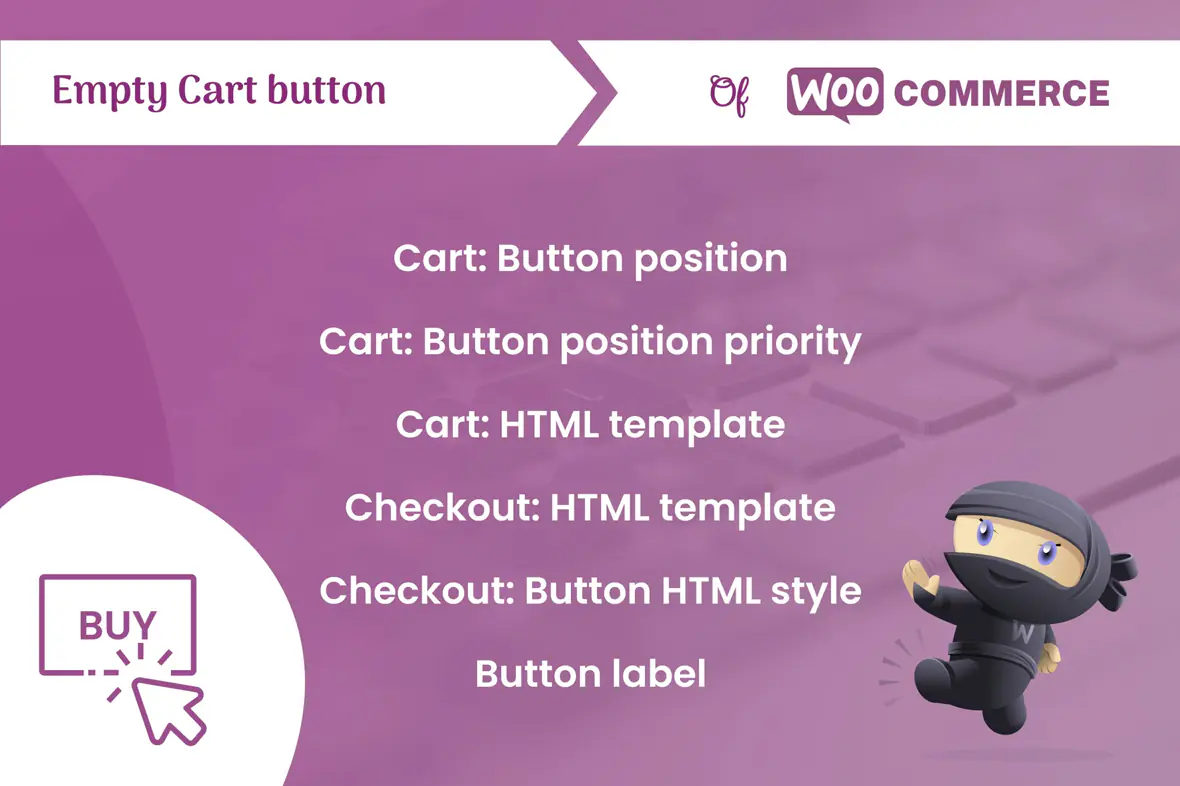 Empty Cart Button Pro for WooCommerce