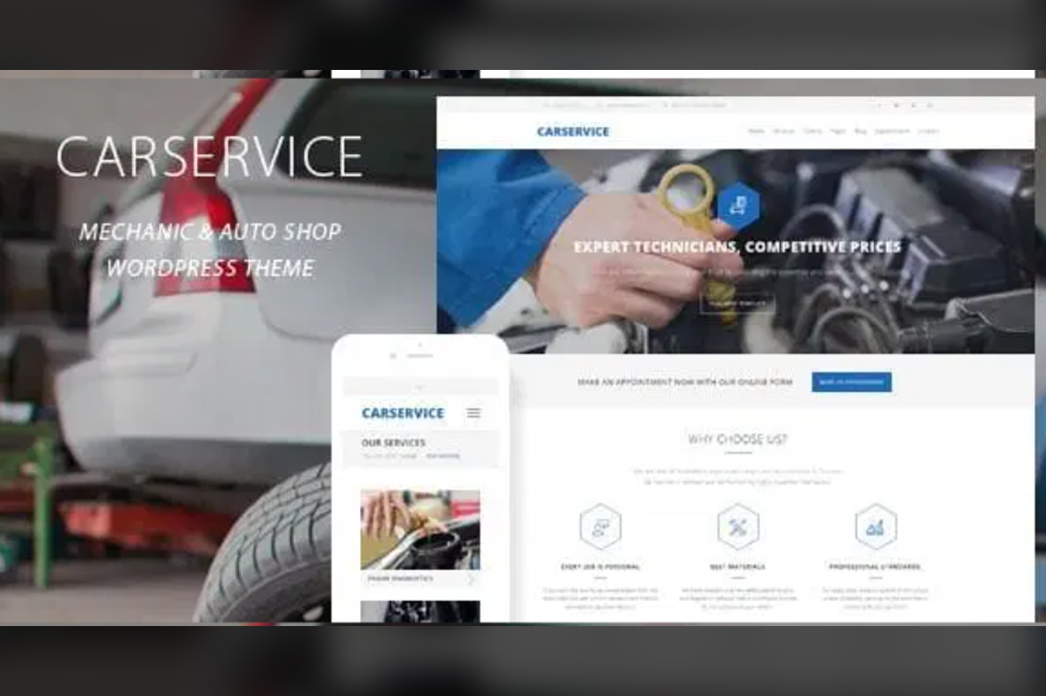 Car Service – Mechanic Auto Shop WordPress Theme v7.8