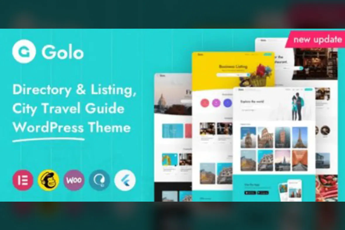 Golo Directory & Listing City Travel Guide Theme v1.6.12