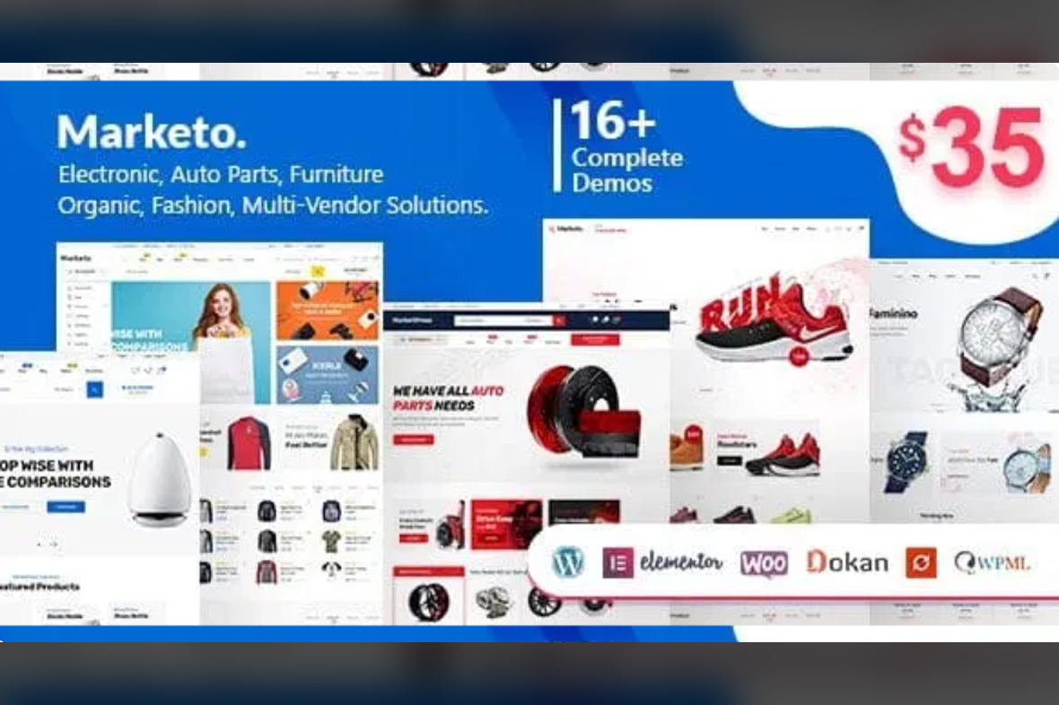 Marketo – eCommerce & Multivendor Marketplace Woocommerce WordPress Theme v5.3.0