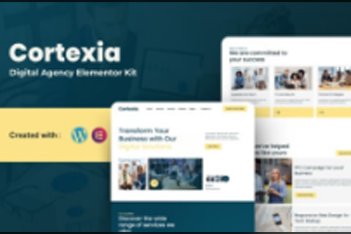 Cortexia – Digital Agency Elementor Template Kit July 10, 2025