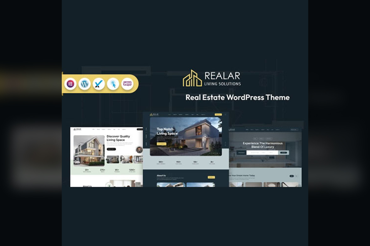 Realar – Real Estate WordPress Theme v2.2.0