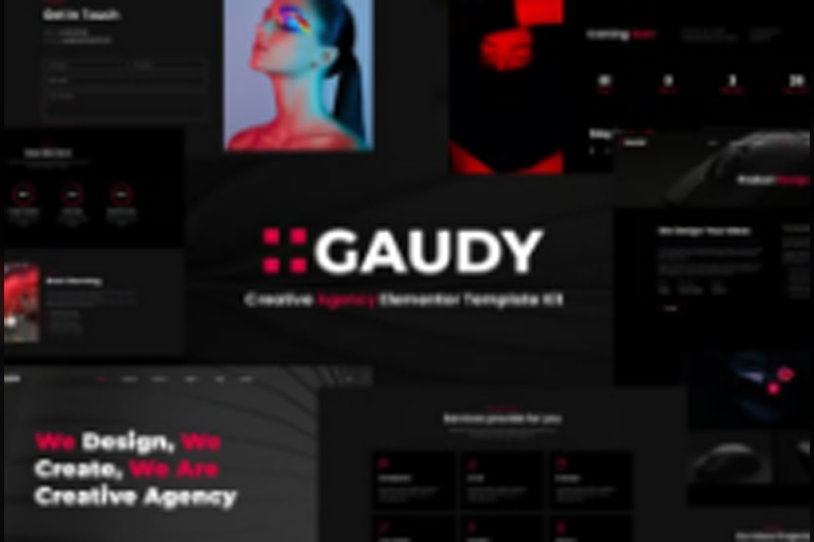 Gaudy – Dark Digital Agency Elementor Template Kit October 31, 2025