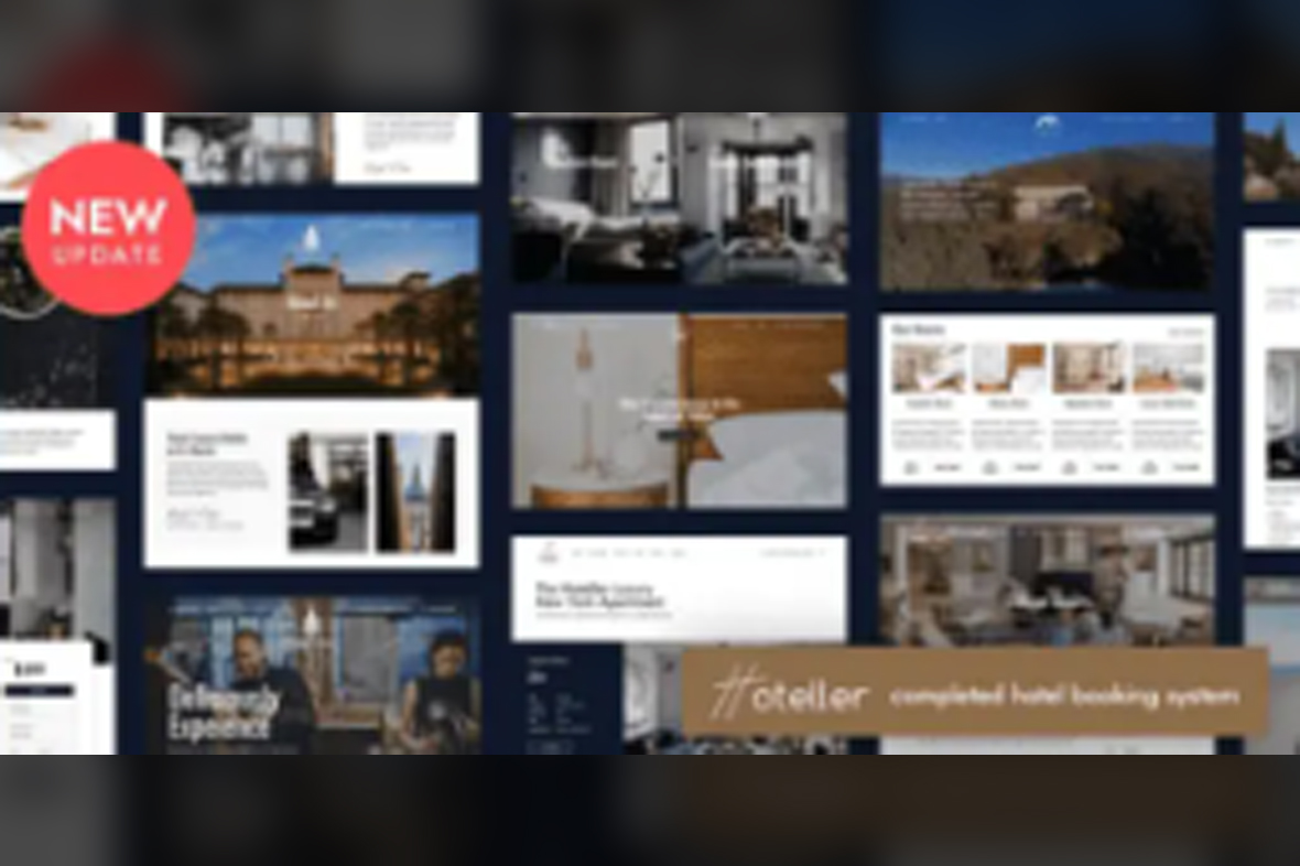 Hoteller Hotel Booking WordPress v6.8.6