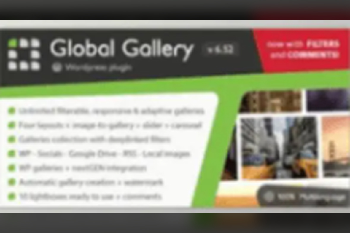 Global Gallery – WordPress Responsive Gallery v9.2.1