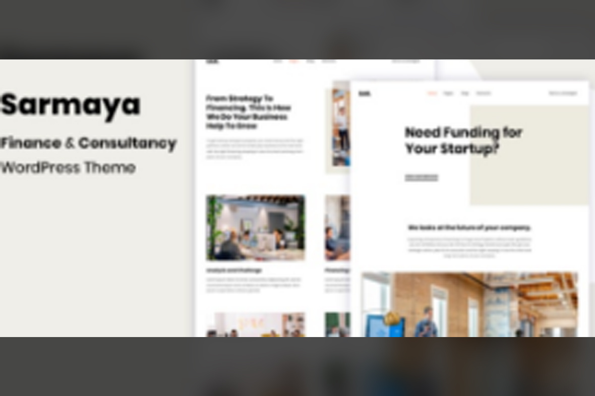 Sarmaya – Finance and Consultancy WordPress Theme v1.0.4
