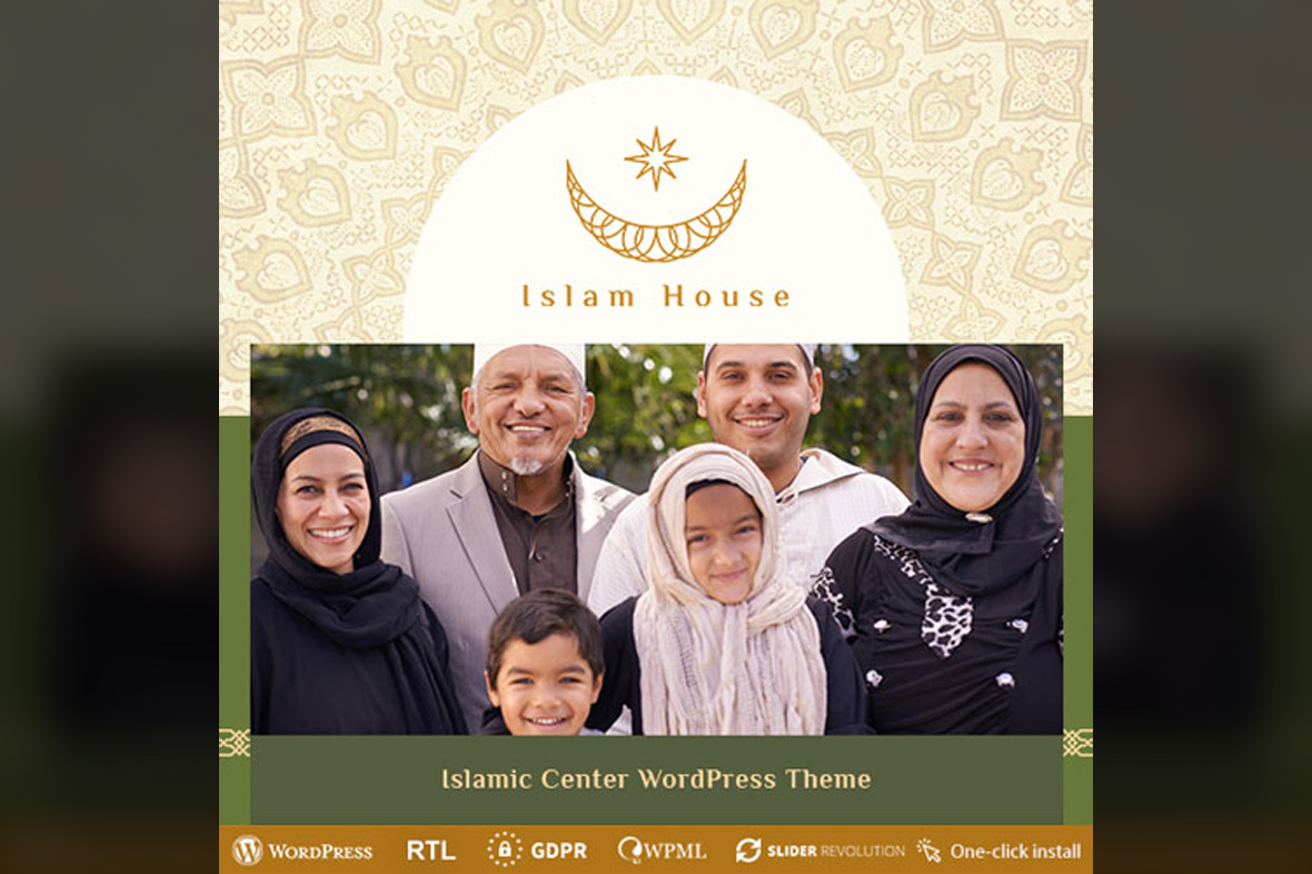 Islam House – Mosque and Religion WordPress Theme v1.2.4