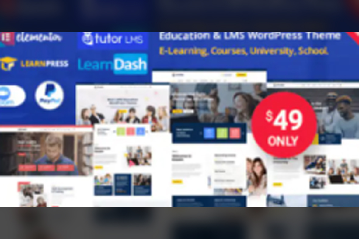 Edubin – Education WordPress Theme v9.5.1