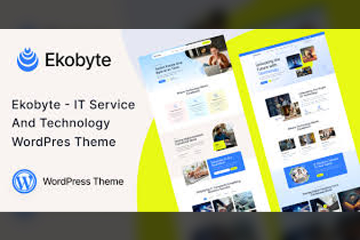 Ekobyte – IT Service and Technology WordPress Theme v1.0.0