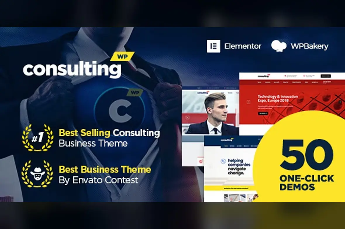 Consulting Theme – Business, Finance WordPress Theme v6.6.6