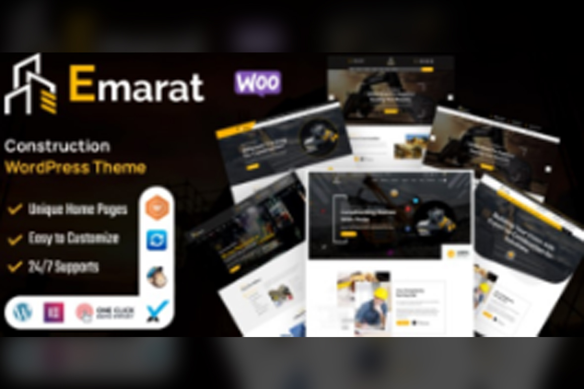 Emarat – Construction WordPress Theme v1.0