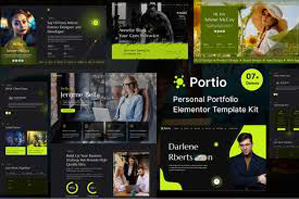 Portio – Portfolio Elementor Template Kit May 12, 2025