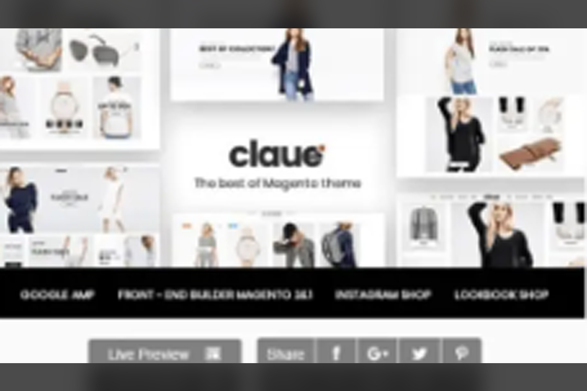 Claue Clean Minimal WooCommerce Theme v2.2.6