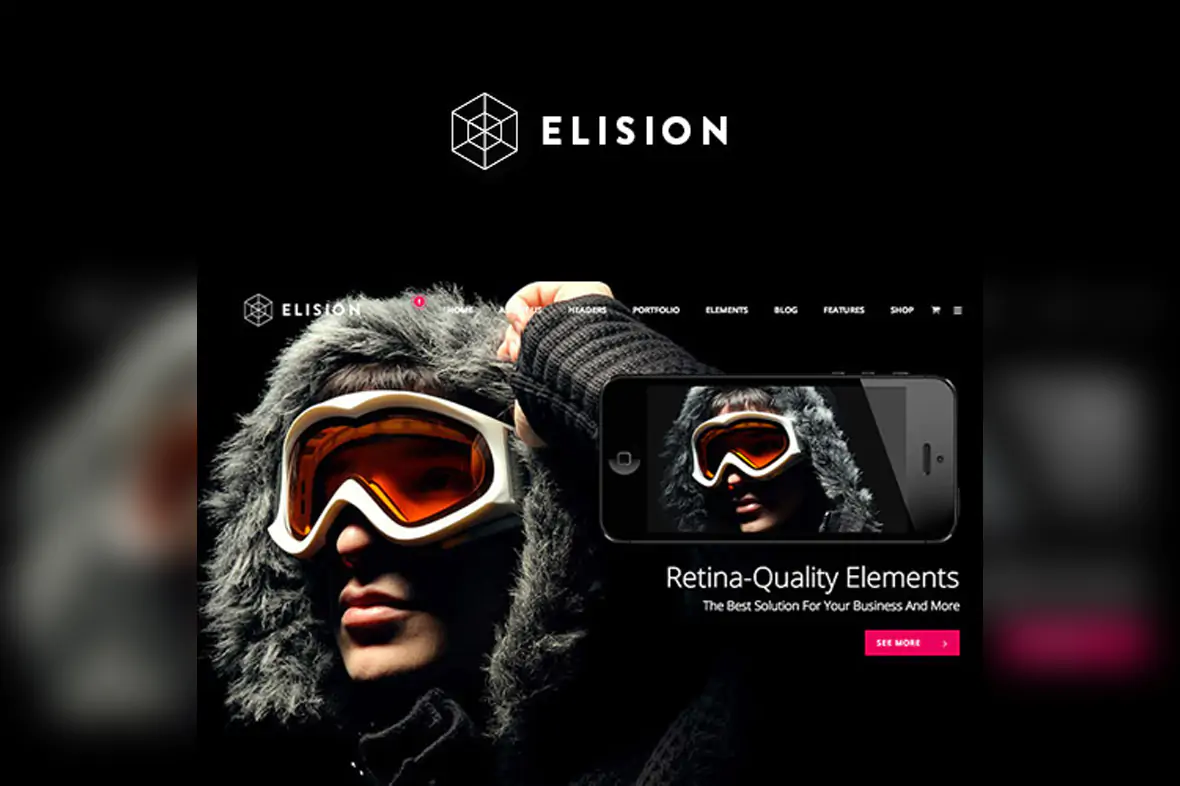 Elision – Retina Multi-Purpose WordPress Theme