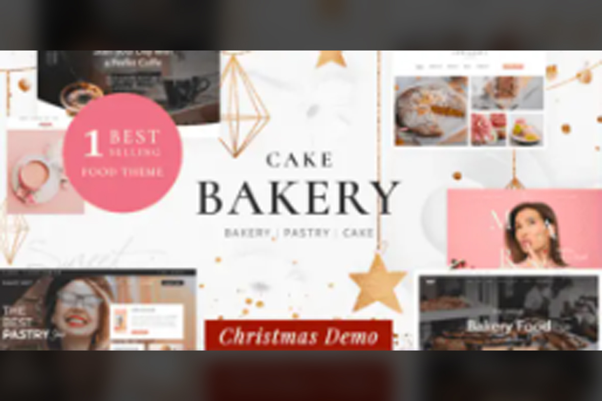 Cake Bakery Pastry WP Theme v7.0