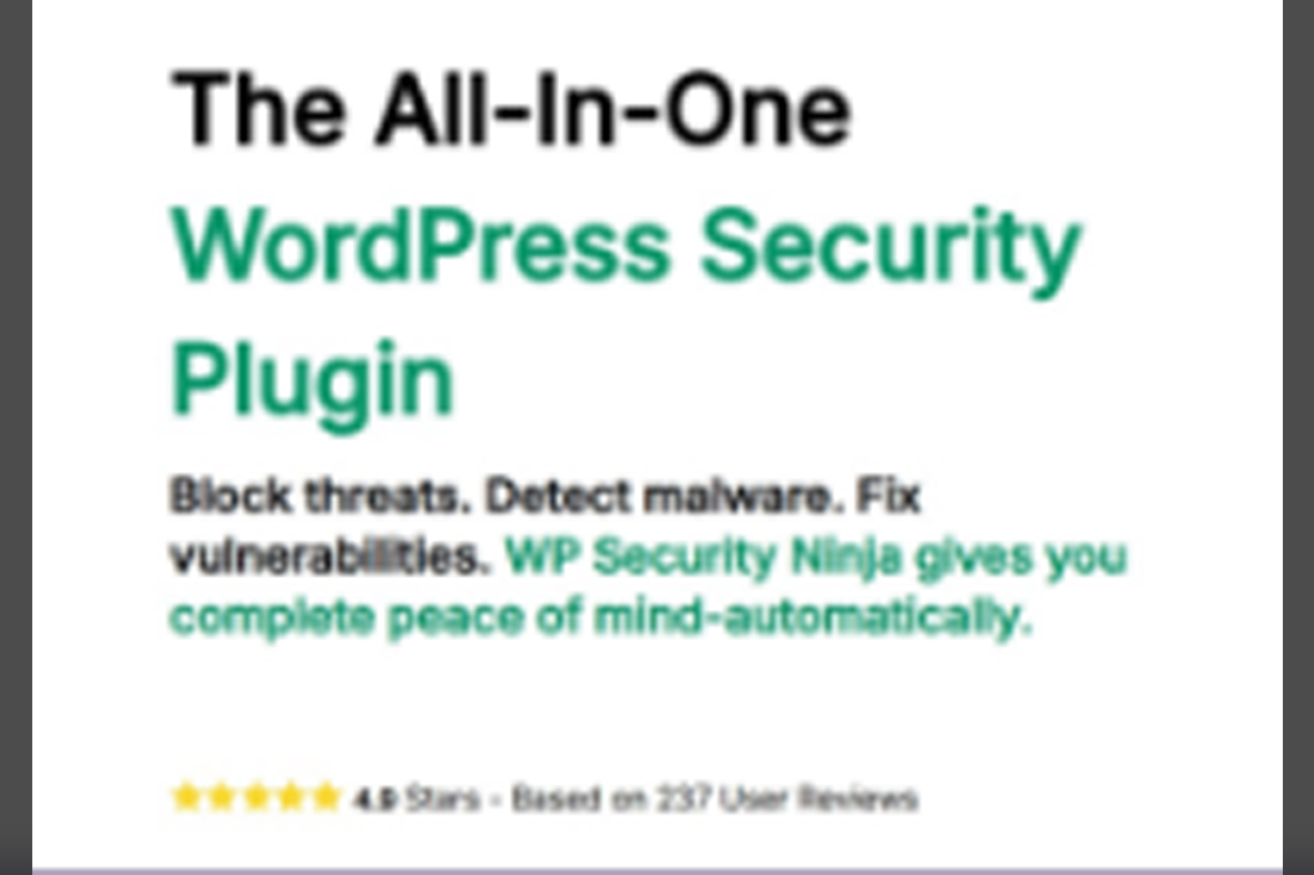 Security Ninja (Premium) v5.26