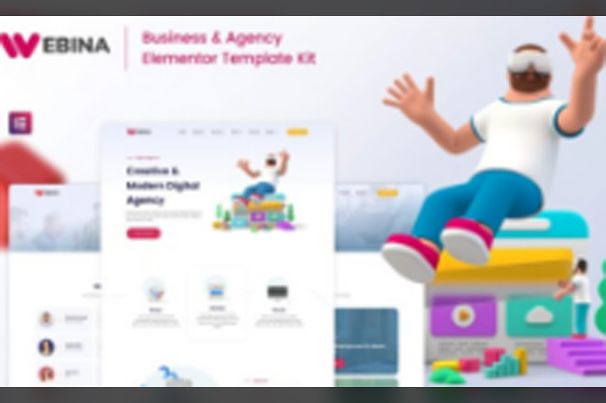 Webina – Business Agency and Startup Elementor Template Kit November 26, 2025