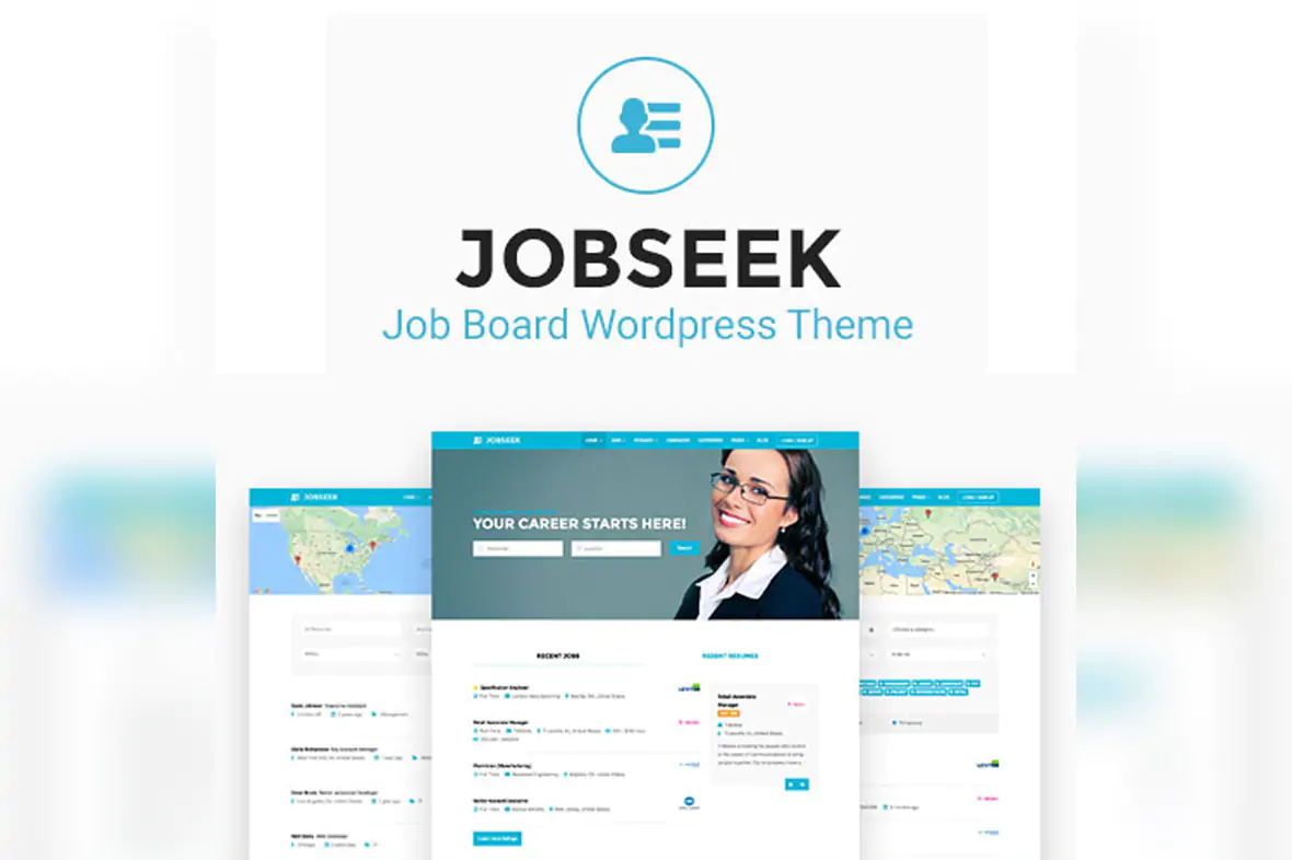 Jobseek – Job Board WordPress Theme