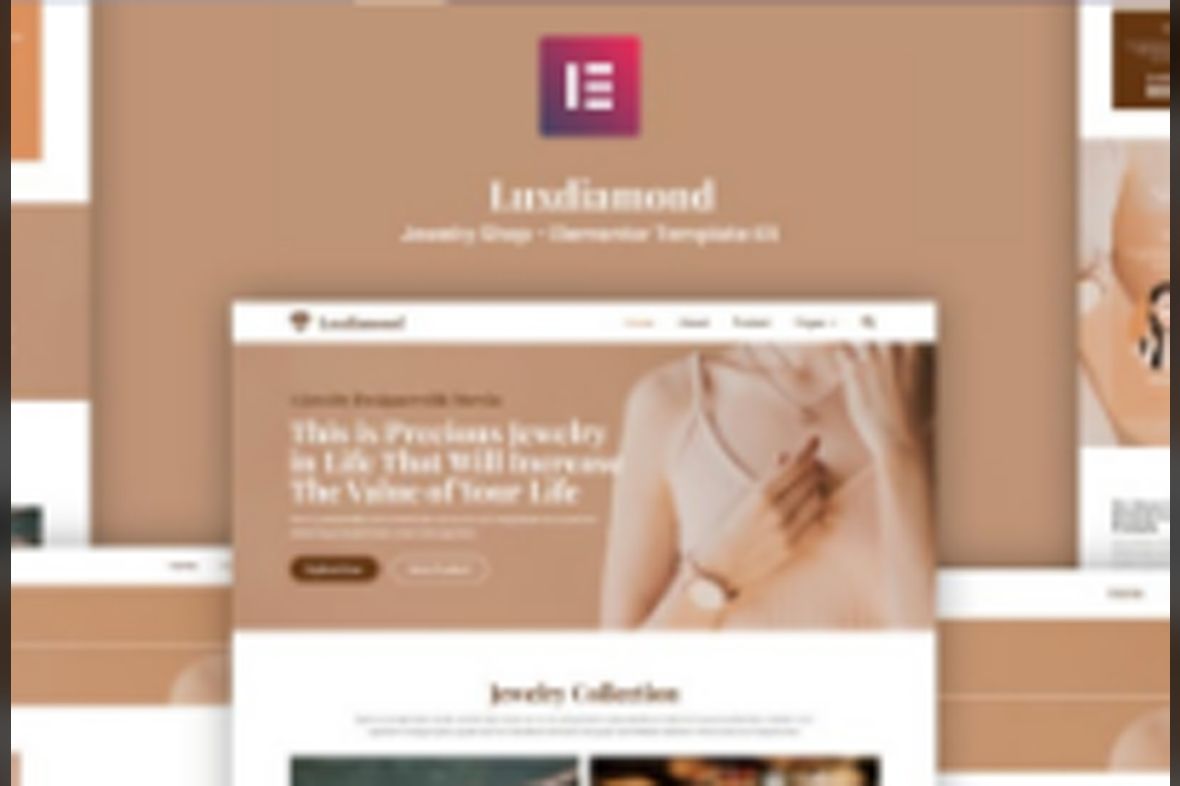 Luxdiamond – Jewelry Shop Elementor Template Kit November 26, 2025