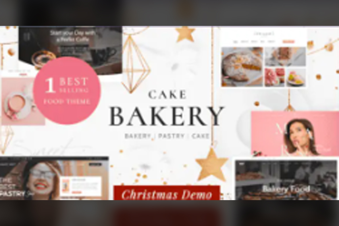 Cake Bakery Pastry WP Theme v6.6