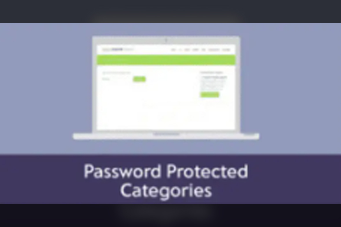 Password Protected Categories v2.1.25