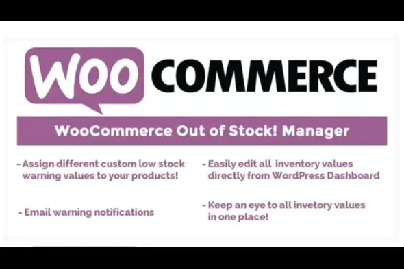 WooCommerce Out of Stock! Manager