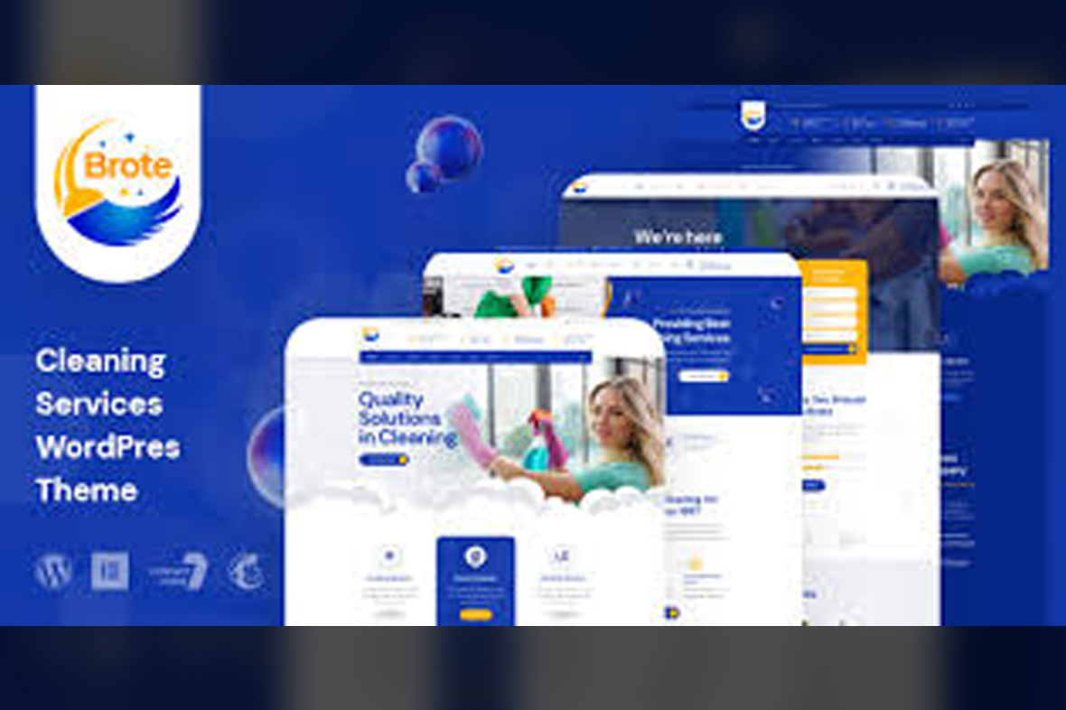 Brote – Cleaning Services WordPress Theme v1.0.0