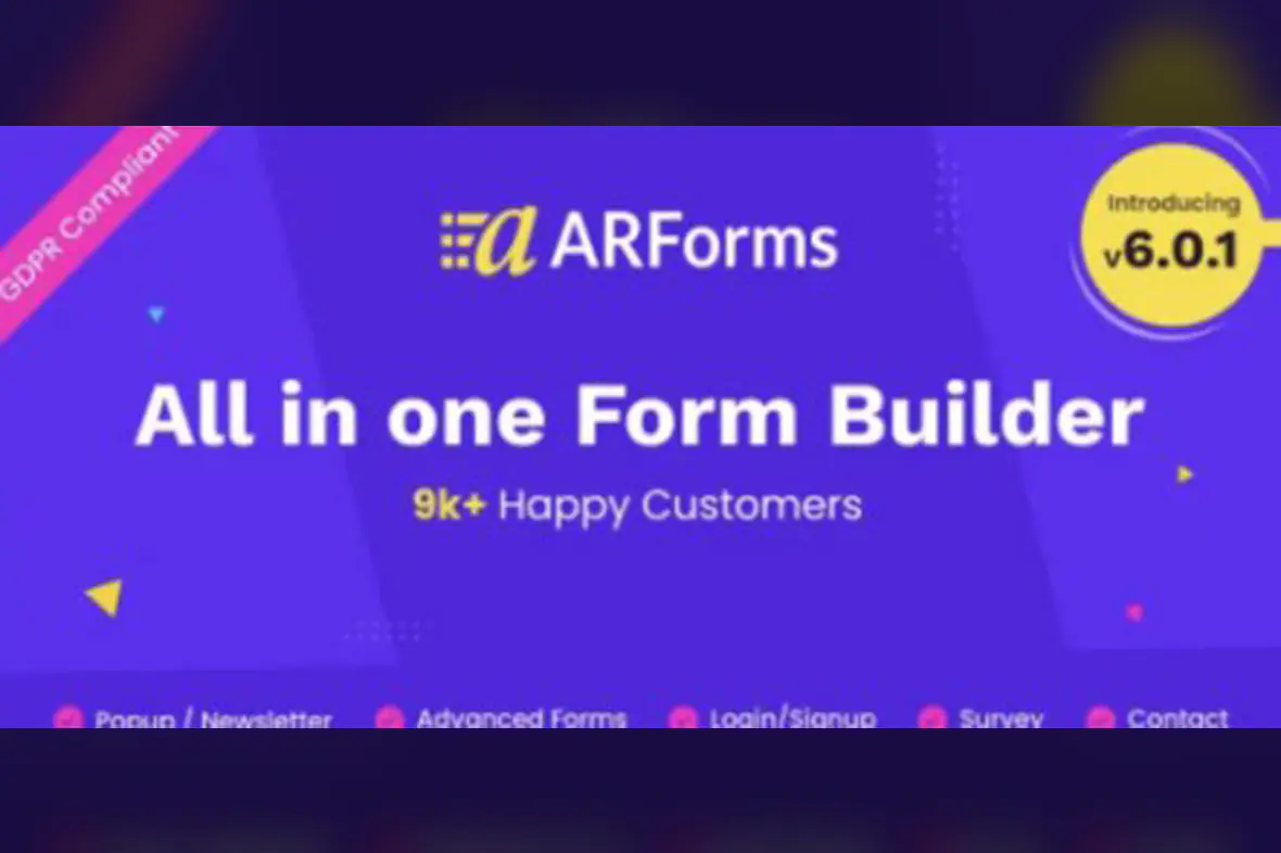 ARForms WordPress Contact Form Builder Plugin v6.9.2