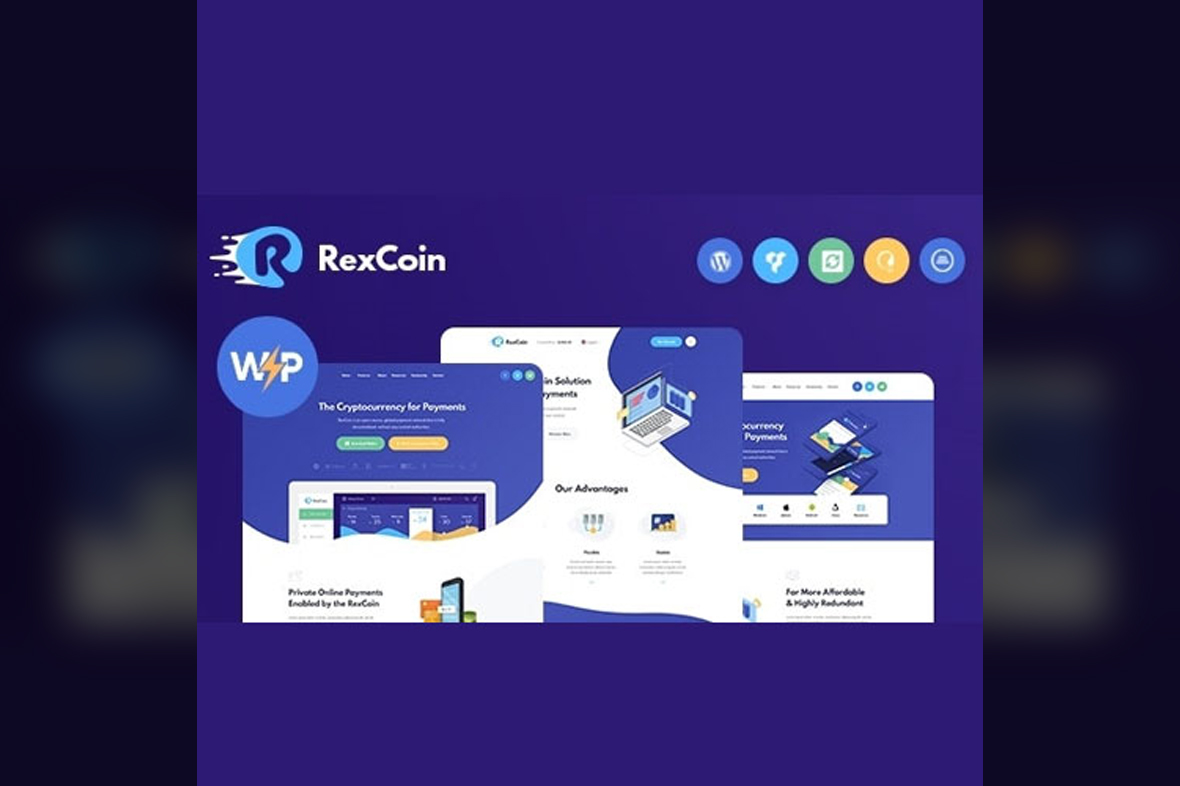 RexCoin A Multi-Purpose Cryptocurrency & Coin ICO WordPress Theme v1.2.6