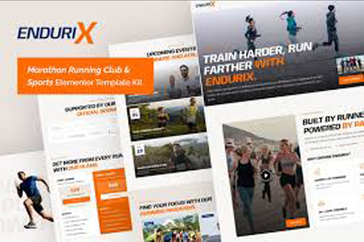 Endurix – Marathon Running Club and Sports Elementor Template Kit June 9, 2025