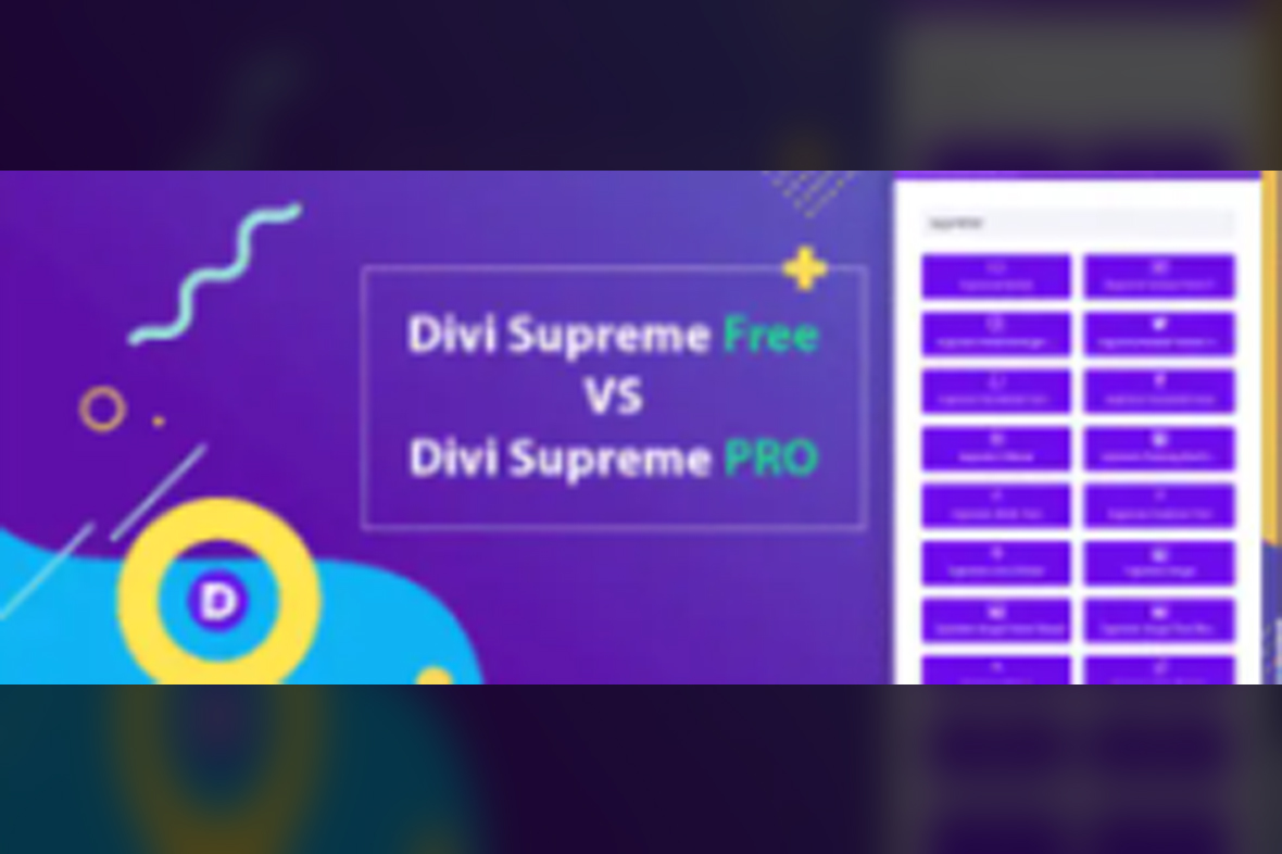 Divi Supreme Pro v4.9.97.38