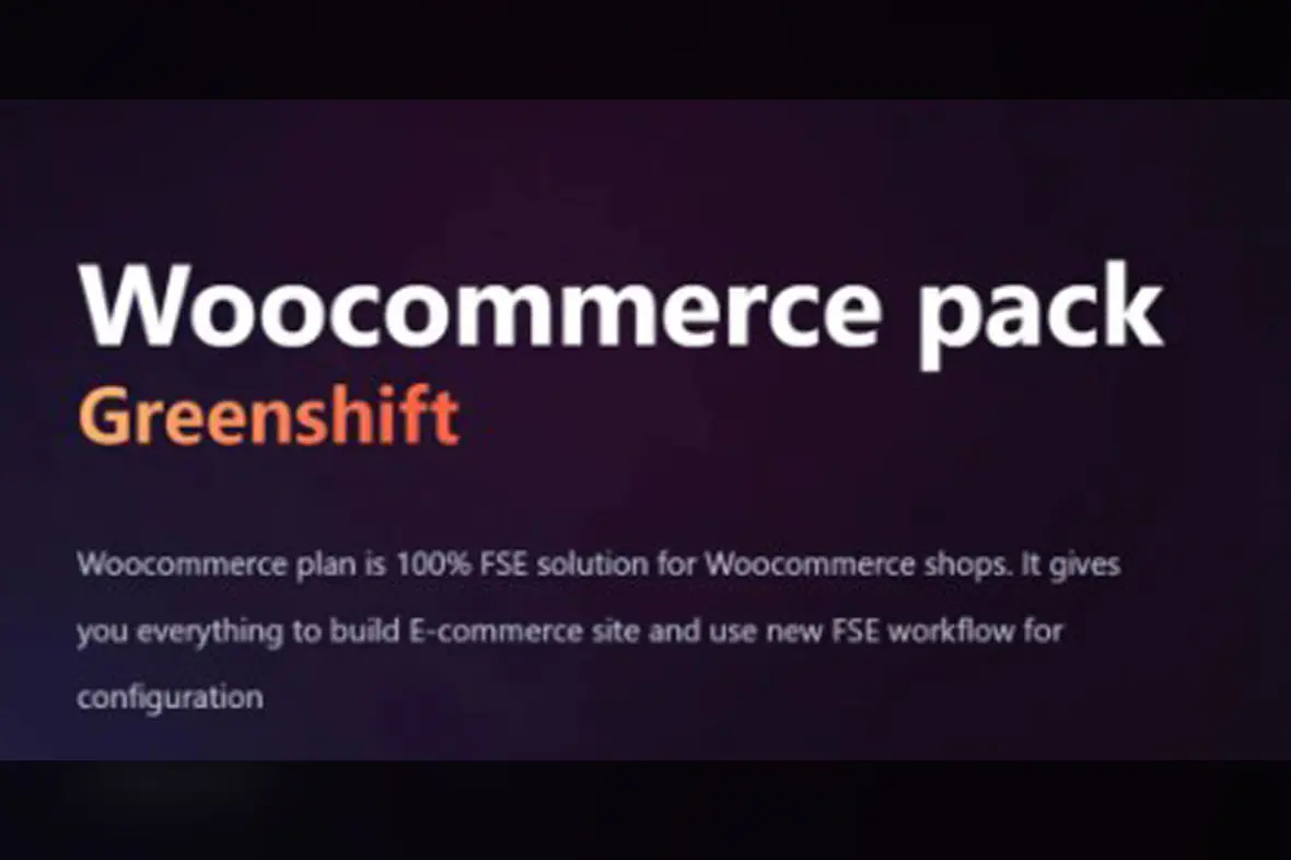 Greenshift Woocommerce v2.2.5