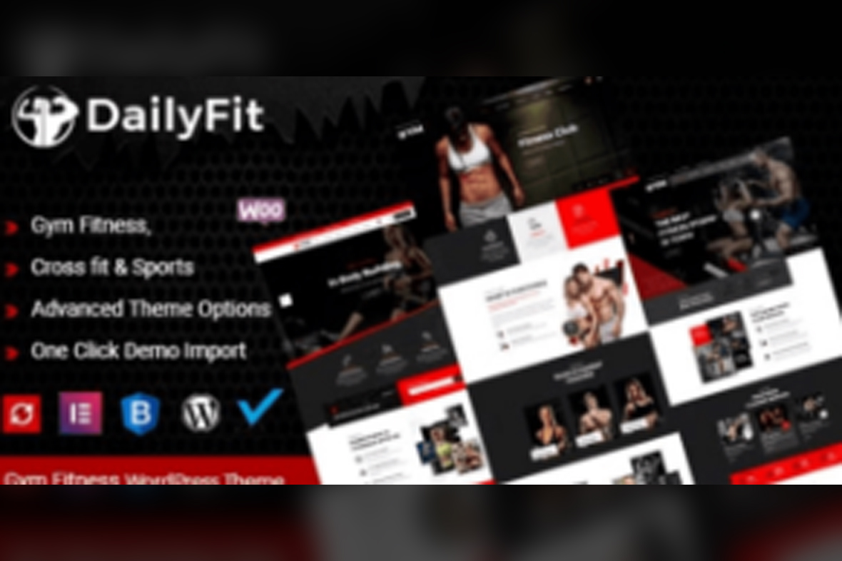 DailyFit – Fitness and Gym WordPress Theme v1.7
