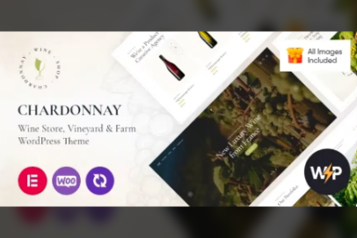 Chardonnay – Wine Store and Vineyard WordPress Theme v1.19