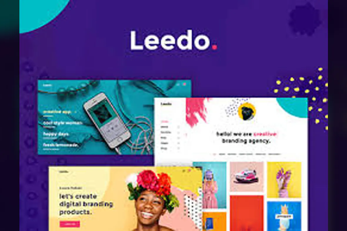 Leedo – Modern, Colorful and Creative Portfolio WordPress Theme v2.0.2