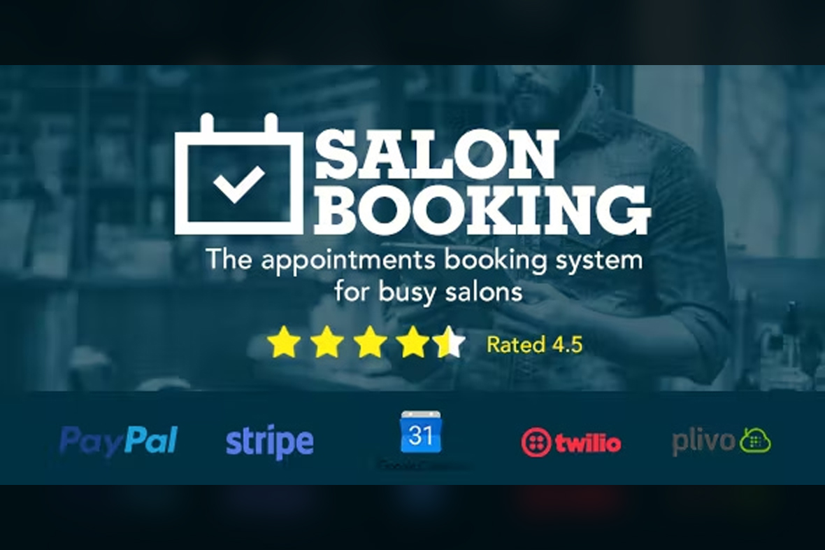 Salon Booking Wordpress Plugin v10.12