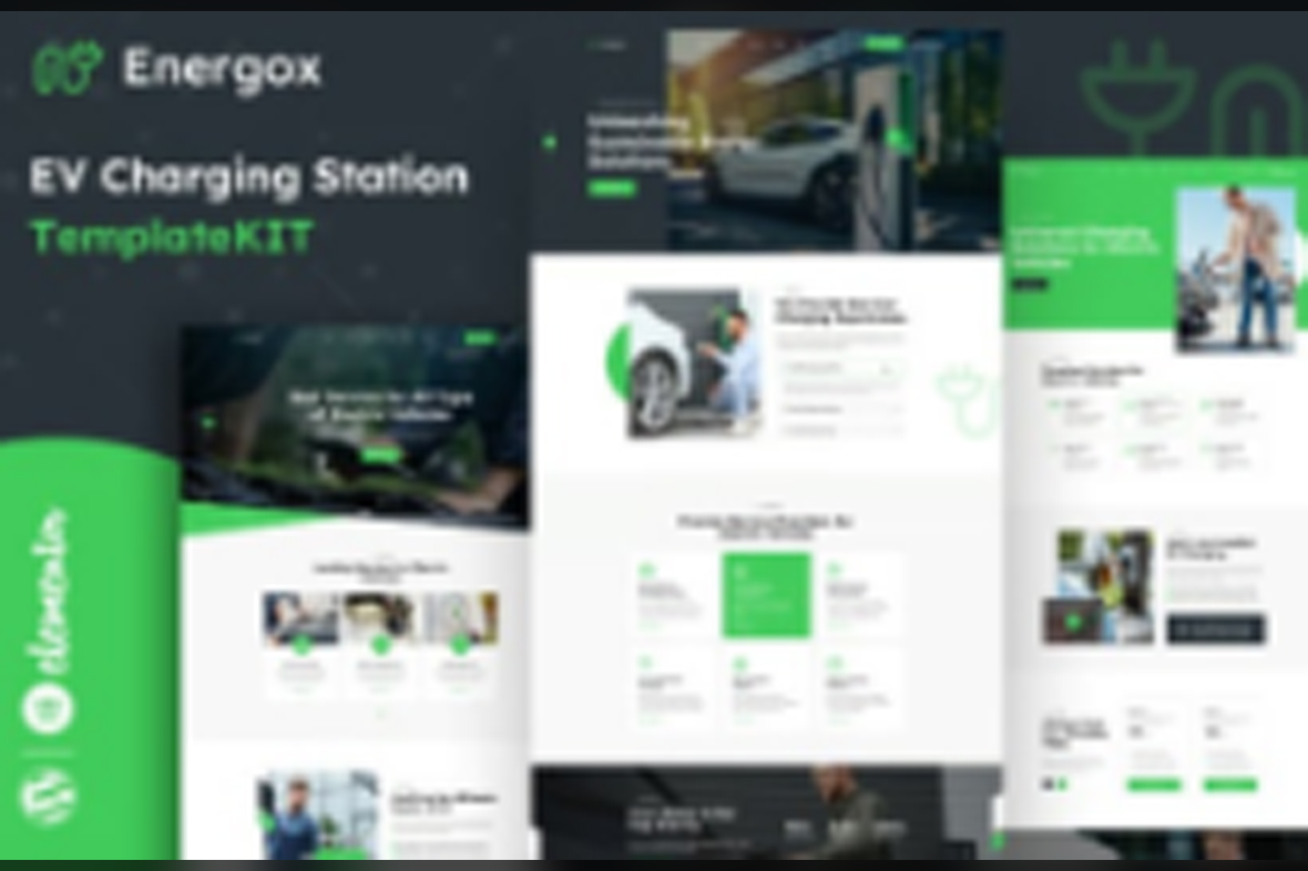 Energox – EV Charging Station Elementor Template Kit August 1, 2025