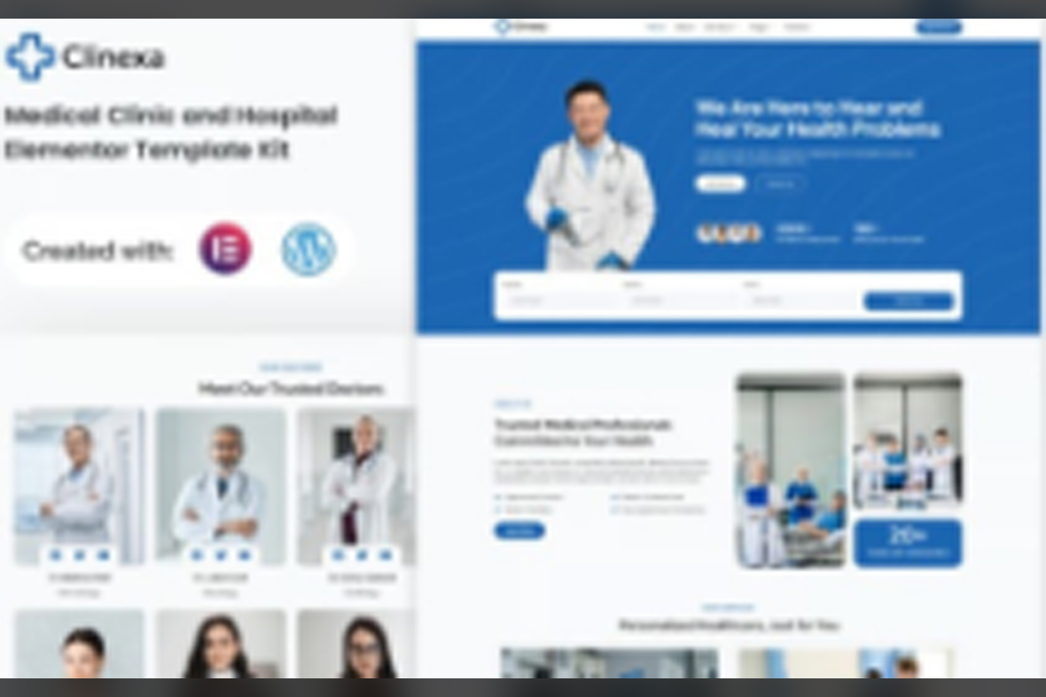 Clinexa – Medical Clinic and Hospital Elementor Template Kit August 6, 2025