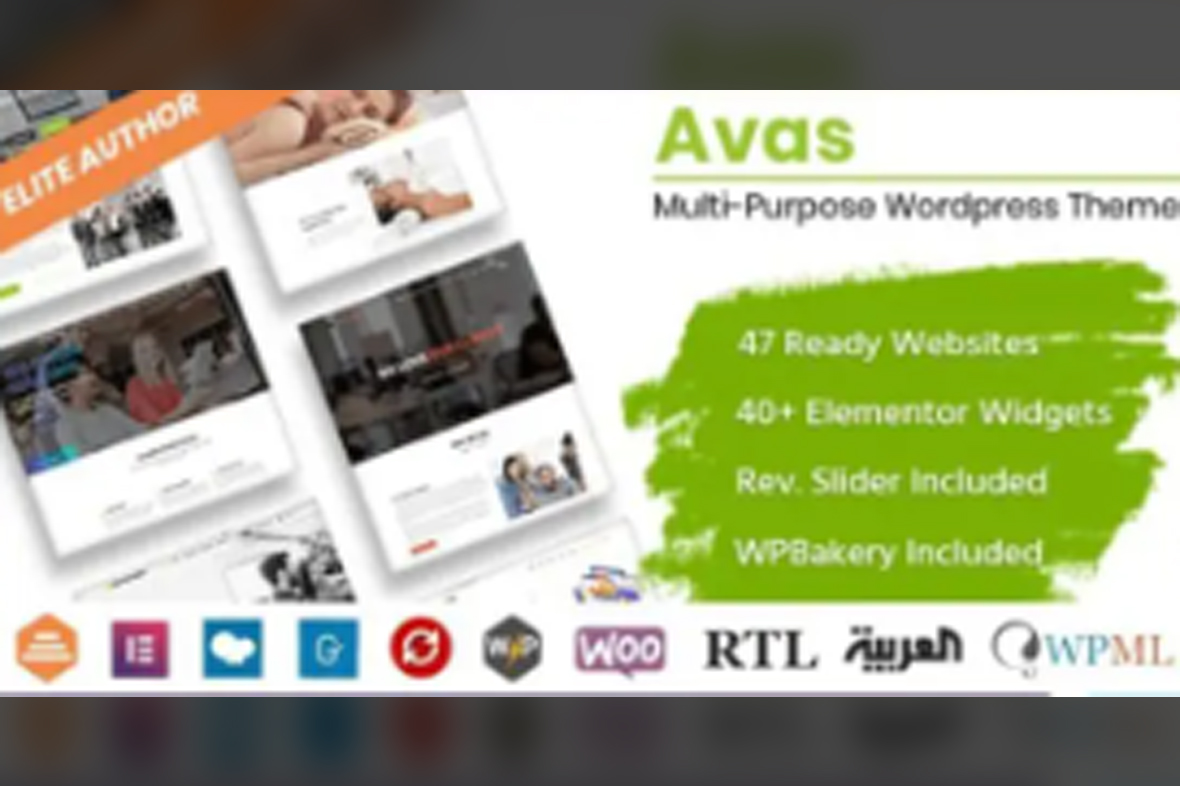 Avas Multi Purpose WordPress Theme v6.8.2