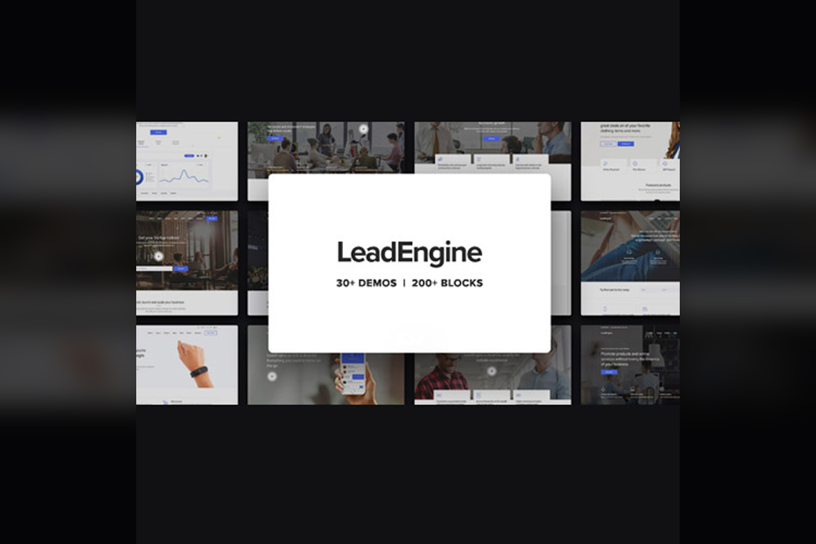 LeadEngine – Multi-Purpose WordPress Theme with Page Builder v5.2