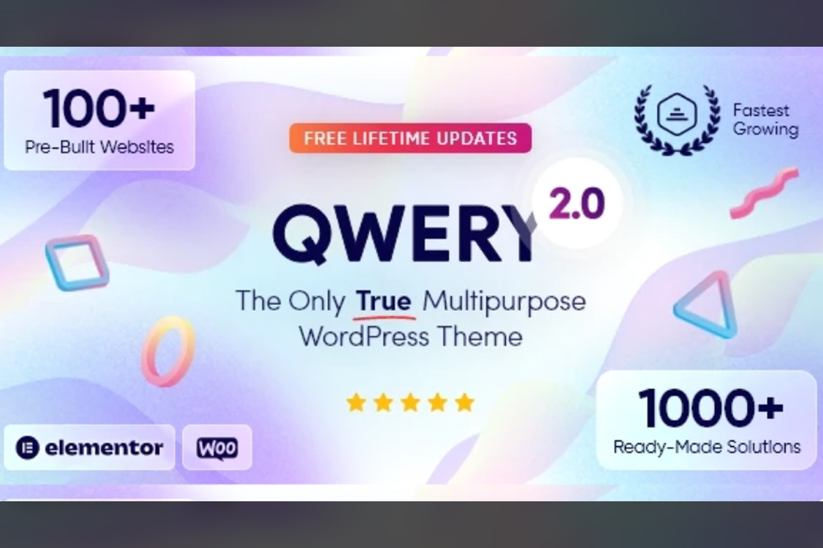 Qwery – Multi-Purpose Business Theme v3.4.1
