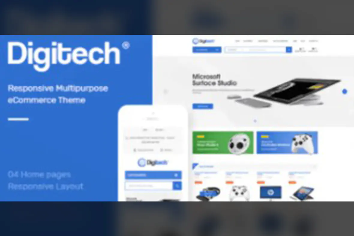 Digitech – Technology Theme for WooCommerce WordPress v1.1.6