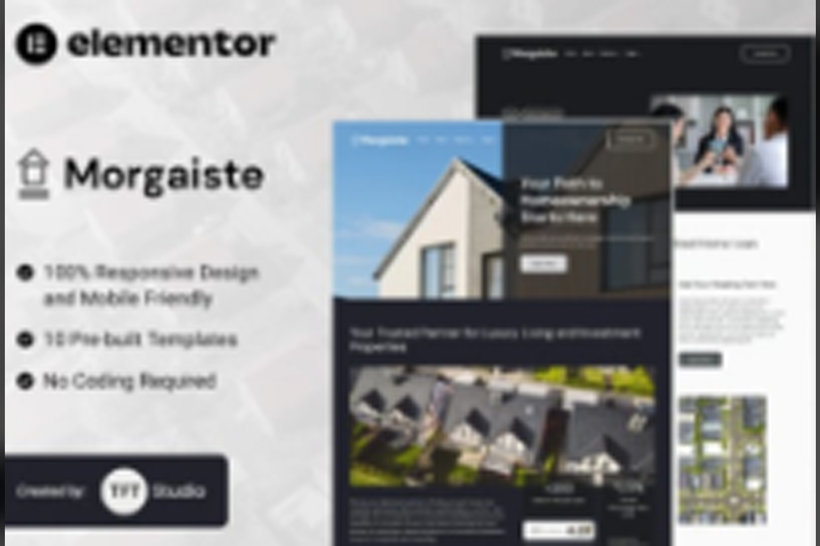 Morgaiste – Real Estate Mortgage Solutions Elementor Template Kit July 9, 2025