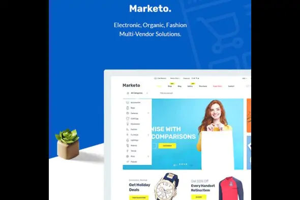 Marketo – eCommerce & Multivendor Marketplace WooCommerce WordPress Theme