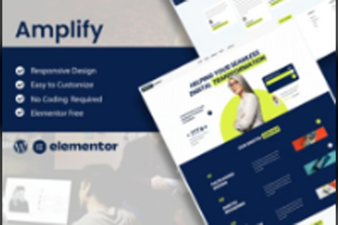 Amplify – Digital Marketing Agency Elementor Template Kit July 10, 2025