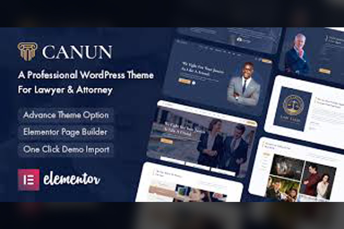 Canun – Lawyer and Attorney WordPress Theme v1.0.7