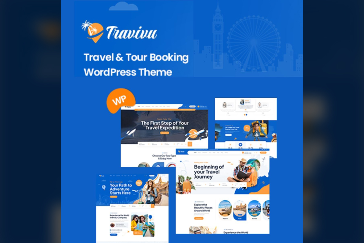 Travivu – Travel & Tour Booking WordPress Theme v1.1.4