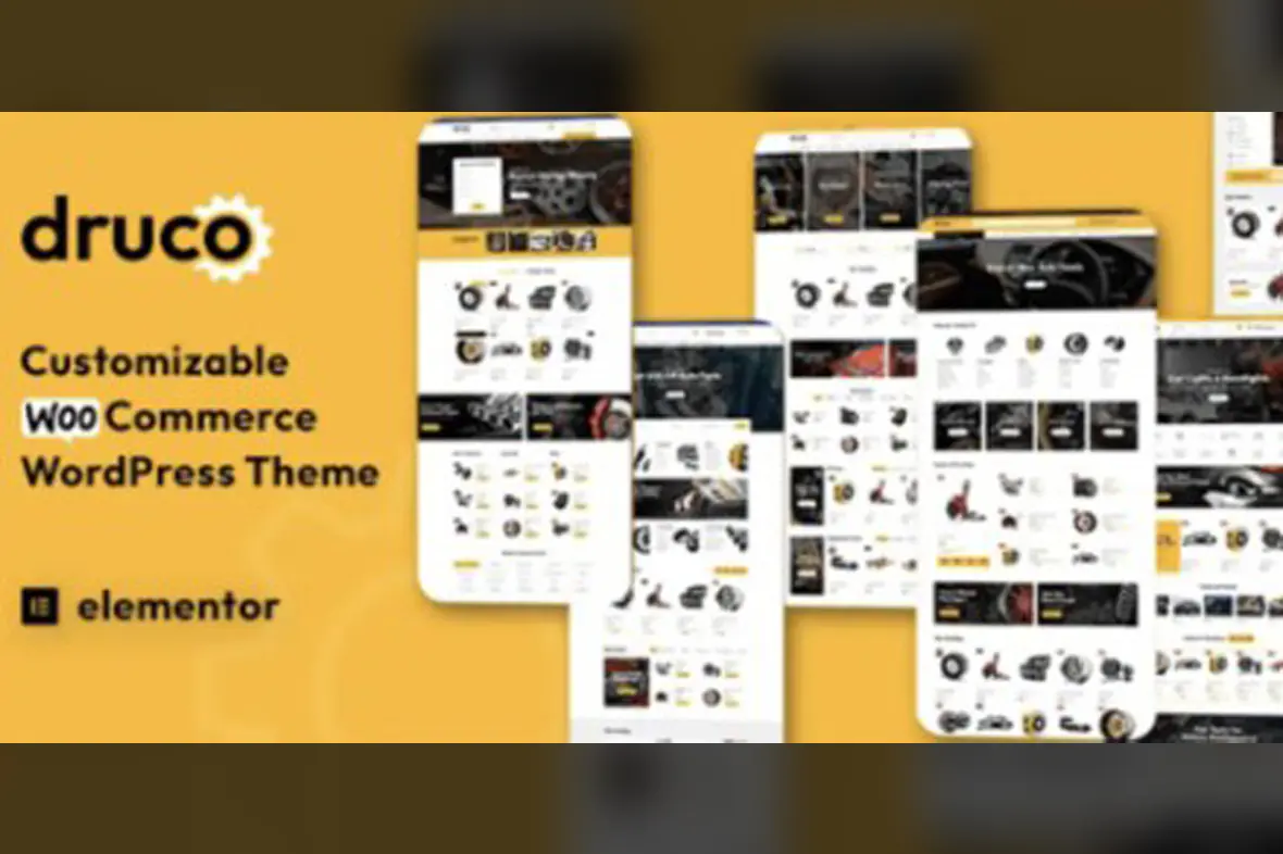 Druco – Elementor WooCommerce WordPress Theme v1.3.8