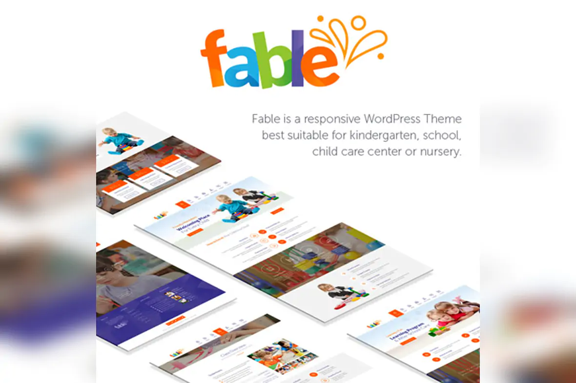 Fable – Children Kindergarten WordPress Theme