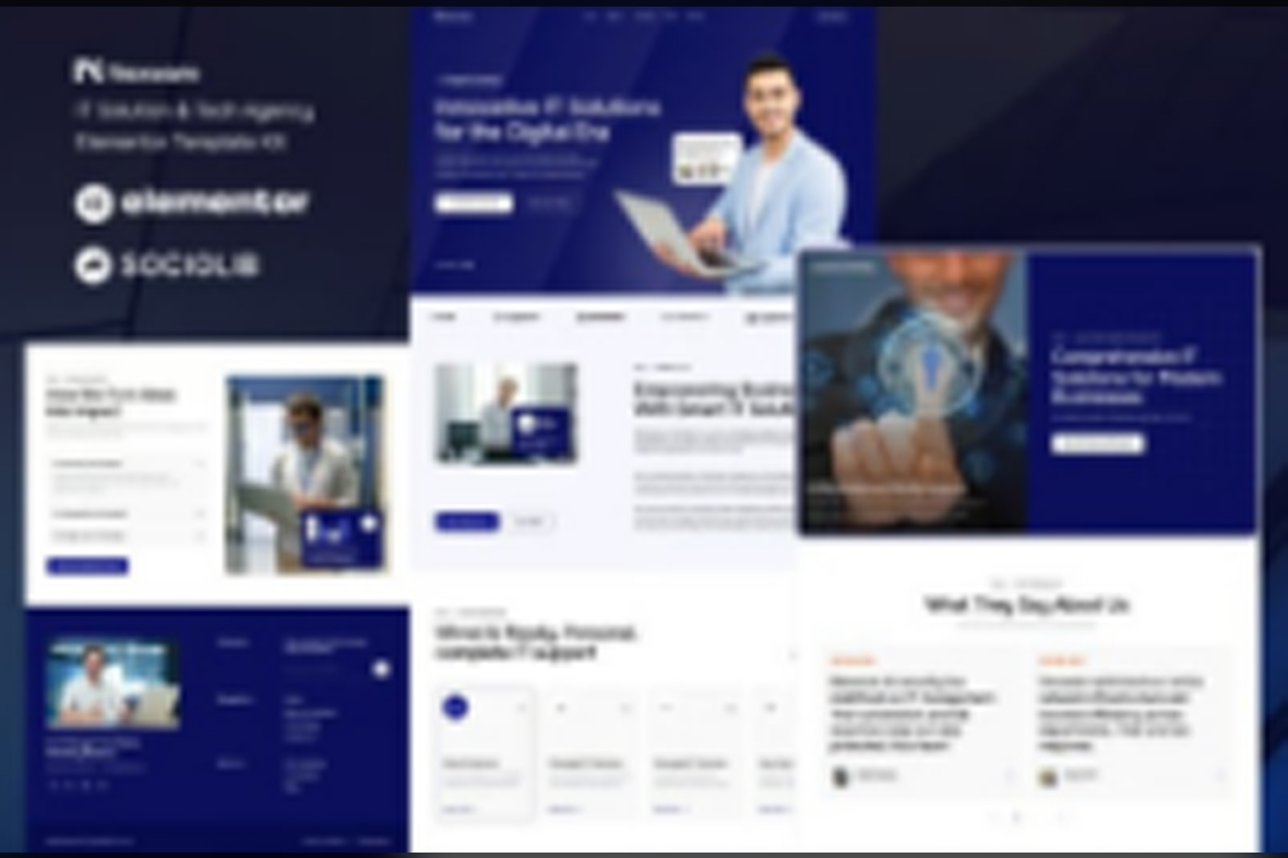 Nexware – IT Solution and Tech Agency Elementor Template Kit November 4, 2025